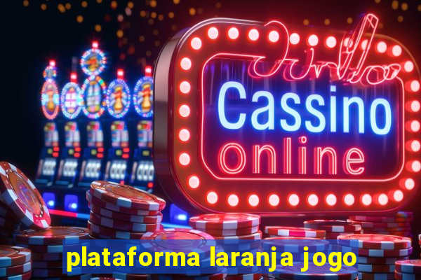 plataforma laranja jogo